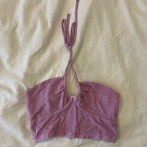 Pink halter top from Aeropostale